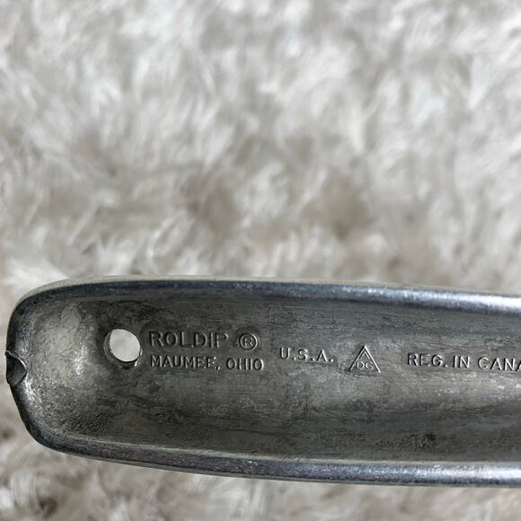 Vintage ROLDIP Aluminum ICE CREAM SCOOP Coldspot Maumee OHIO USA 7.5" - Picture 6 of 7